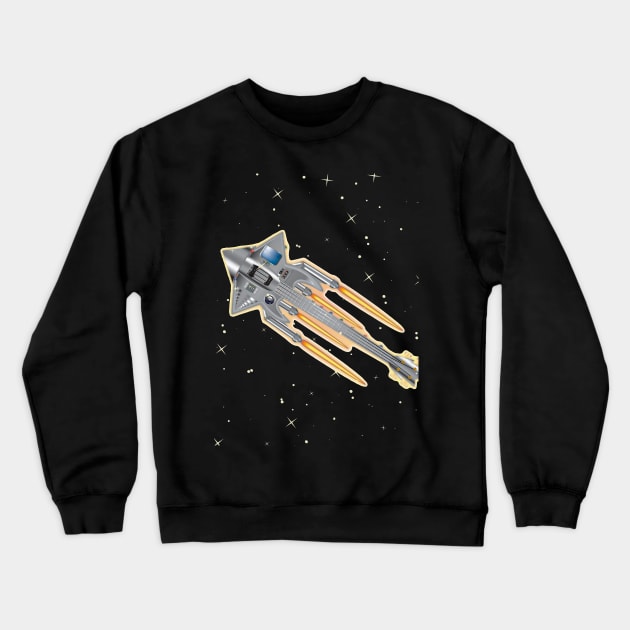 BOOTSY SPACE BASS Crewneck Sweatshirt by Official Bootsy Collins Merchandie